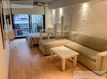 Departamento · 35m² · 1 Ambiente · Departamento en Alquiler con Balcon - Amoblado - Las Cañitas