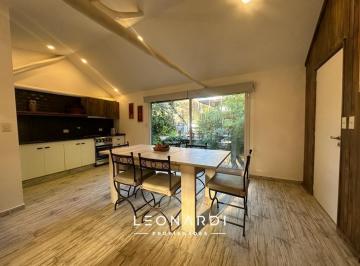 Casa · 70m² · 3 Ambientes · 1 Cochera · Casa Tres Ambientes Amoblada en Alquiler en Matheu - ID 5230