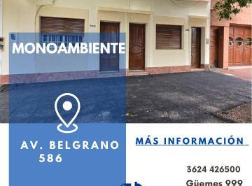 Departamento · Monoambiente - Av Belgrano 586