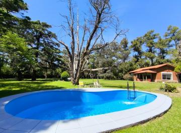 Casa · 290m² · 6 Ambientes · 5 Cocheras · Venta y Alquiler Quinta en Ricardo Rojas, Tigre, Lote de 4000 m²