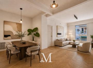 Departamento · 90m² · 3 Ambientes · Departamento de 3 Ambientes en Palermo Sobre Coronel Diaz, con Balcon, Luminoso y Techos Altos