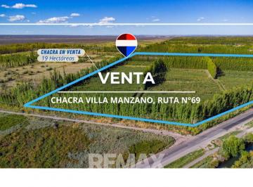 Campo · 219ha · Venta Chacra 19 Hect Frente Ruta Villa Manzano