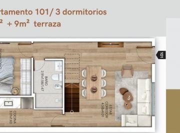 Casa · 80m² · 4 Ambientes · Venta Casa 3 Dorm, Terraza, Parrilla, Jacinto Vera