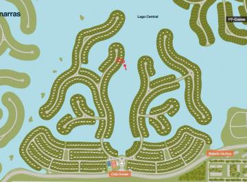Terreno · 1036m² · Venta Lote Puertos del Lago Amarras Al Lago