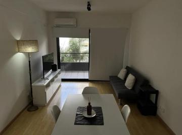 Departamento · 47m² · 2 Ambientes · Alquiler 2 Ambientes Amoblado con Parrilla y Pileta | Flores