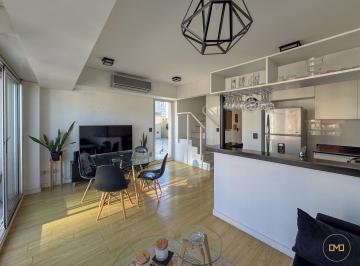 Departamento · 55m² · 2 Ambientes · 1 Cochera · Duplex de Categoria Dos Ambientes y Estudio - Gran Patio y Vista en Piso Alto en Palermo