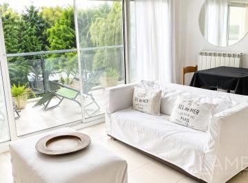 Departamento · 70m² · 2 Ambientes · 1 Cochera · Alquiler Departamento Amoblado2 Ambientes Pilar Terrazas del Lago