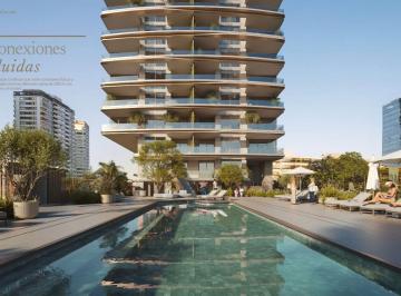 Departamento · 155m² · 3 Ambientes · 2 Cocheras · 3 Ambientes en Torre Unica Pininfarina Piso Alto Vista Abierta con Balcon, 2 Cocheras y Amenities
