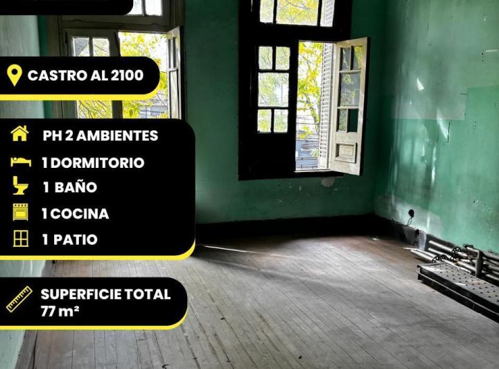 PH · 77m² · 2 Ambientes