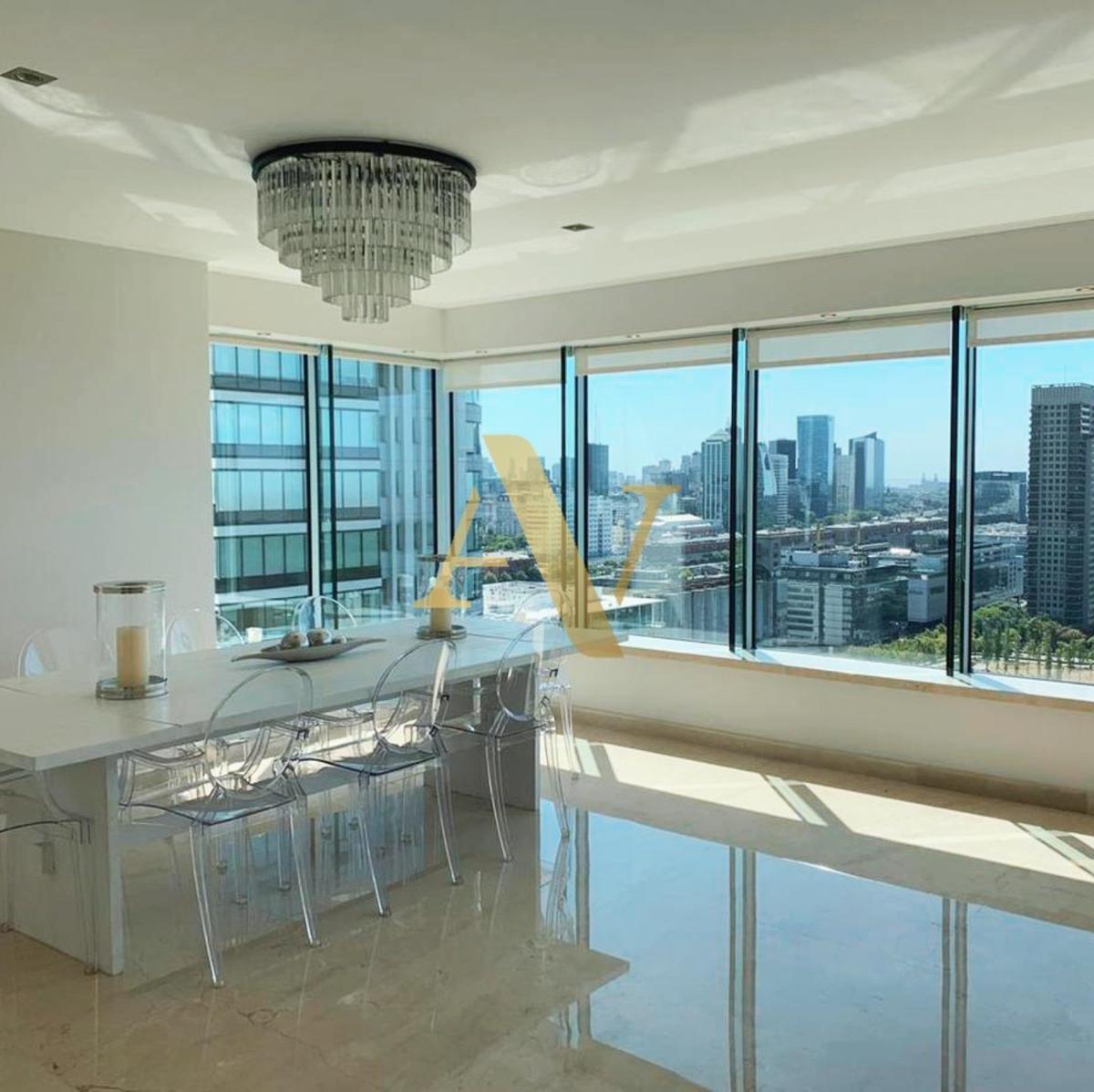 Excelente Departamento en Venta - 3 Ambientes con Dependencia en Piso Alto - Renoir, Puerto Madero