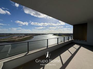 Departamento · 109m² · 3 Ambientes · 1 Cochera · Departamento 3 Ambientes en Alquiler en Nordelta con Vista Al Lago Central en Oceana