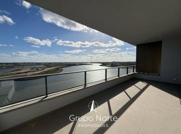 Departamento · 109m² · 3 Ambientes · 1 Cochera · Departamento 3 Ambientes en Alquiler con Vista Al Lago Central en Oceana Nordelta.