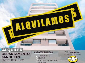 RUS-RUS-10963_2 · Alquiler Departamento 2 Ambientes San Justo