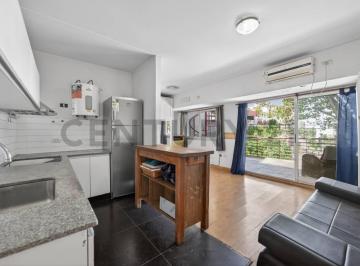 Departamento · 27m² · 1 Ambiente · Venta Monoambiente C Terraza Propia y Gran Balcón Al Frente Parque Cha