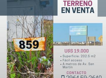 Terreno · 202m² · Terreno. Oportunidad Estratégica en Barrio San Martín Norte