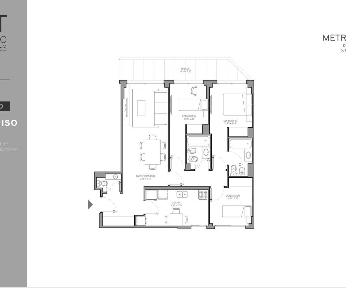 Departamento 4 Ambientes en Villa Crespo - Met Camargo - Amenities