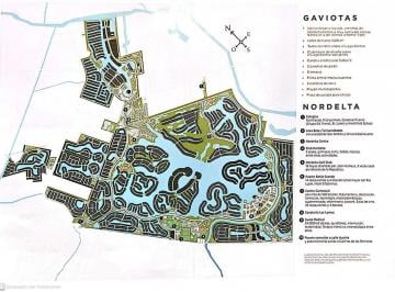 Terreno · 1100m² · Lote en Venta en Gaviotas, Nordelta