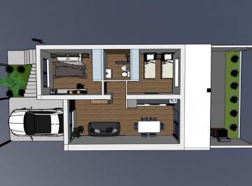 Departamento · 65m² · 3 Ambientes · 1 Cochera · Departamento en Venta en Ramos Mejia Sur