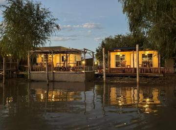 Terreno · 1750m² · Venta Terreno con Cabañas en El Delta del Tigre
