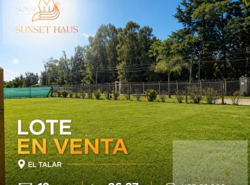 Terreno · 316m² · Lote en Venta - El Talar - Anticipo + Cuotas