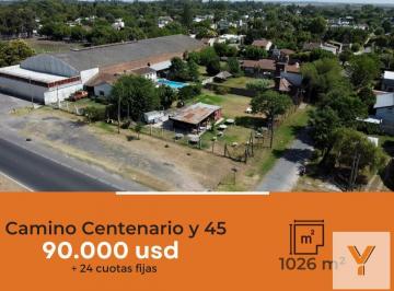 Terreno · 1026m² · Terreno en Venta - 1026 m² - Villa Elisa [financiado]