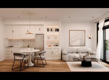 Departamento · 30m² · 1 Ambiente · Departamento Monoambiente con Gran Ventanal y Luz Natural en Cada Rincón