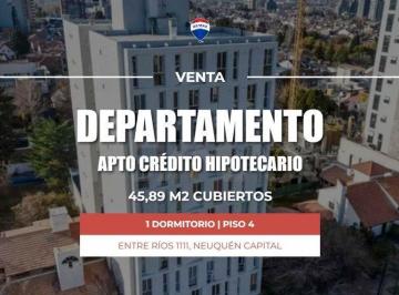 Departamento · 46m² · 2 Ambientes · Venta Departamento 1 Dorm Entre Rios 1111, Neuquen