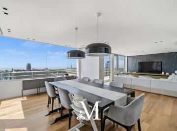 Departamento · 160m² · 4 Ambientes · 2 Cocheras · Exclusivo Departamento C/ Terraza Propia - Piso Super Alto - Vista Al Río - 4 Amb - 2 Coch - Mirabilia Palermo