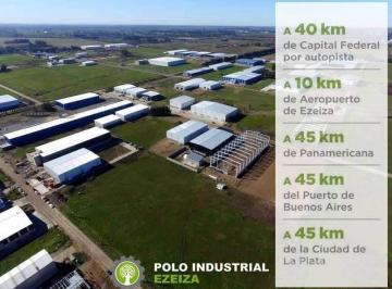 Bodega-Galpón · 4800m² · Terreno y Naves Industriales en Parque Industrial Ezeiza