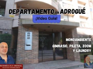Departamento · 1 Ambiente · Departamento a 1 Cuadra de La Estacion, en Edificio con Pileta y Gimnasio!