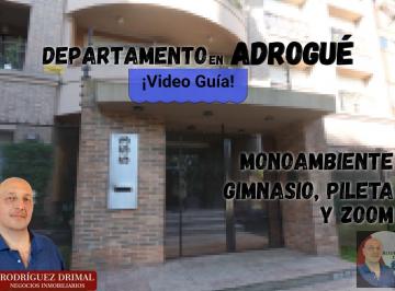 Departamento · 1 Ambiente · Departamento a 1 Cuadra de La Estacion, en Edificio con Pileta y Gimnasio!
