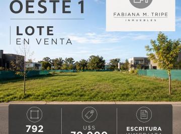 Terreno · 792m² · Lote en Venta en Prados del Oeste I