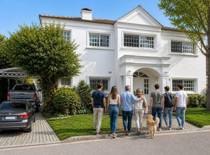 Casa · 300m² · 6 Ambientes · 2 Cocheras