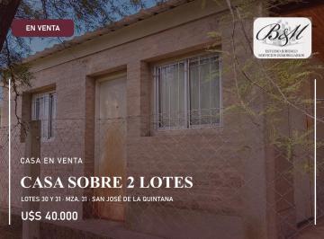 Casa de 1 ambiente, José de la Quintana · Oportunidad de Venta – Casa en José de La Quintana