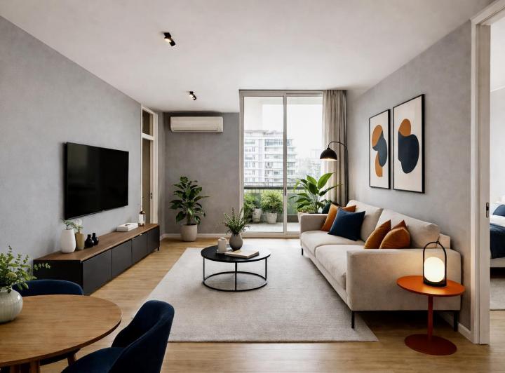 Alquiler Dos Ambientes (63.60 m&sup2; Totales), 3er Piso Al Frente con Balcón Complejo “la Algodonera”