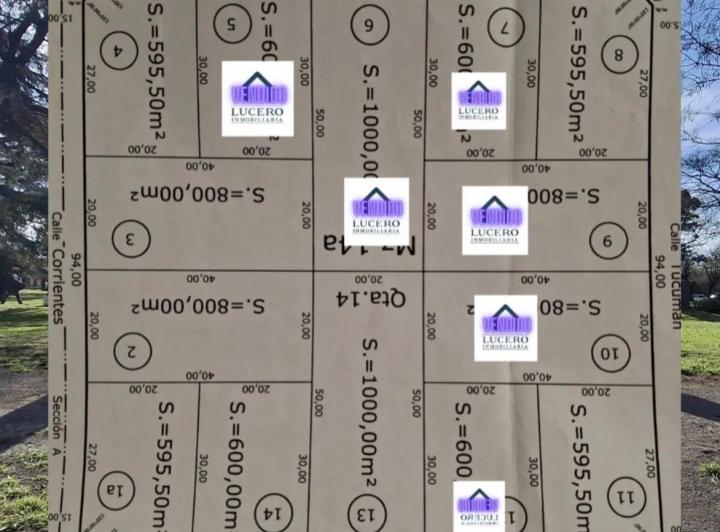 Terreno · 600m²