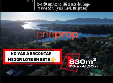 Terreno , Potrero de Garay · Lotazo a m del Lago y de La Ruta con Servicios!