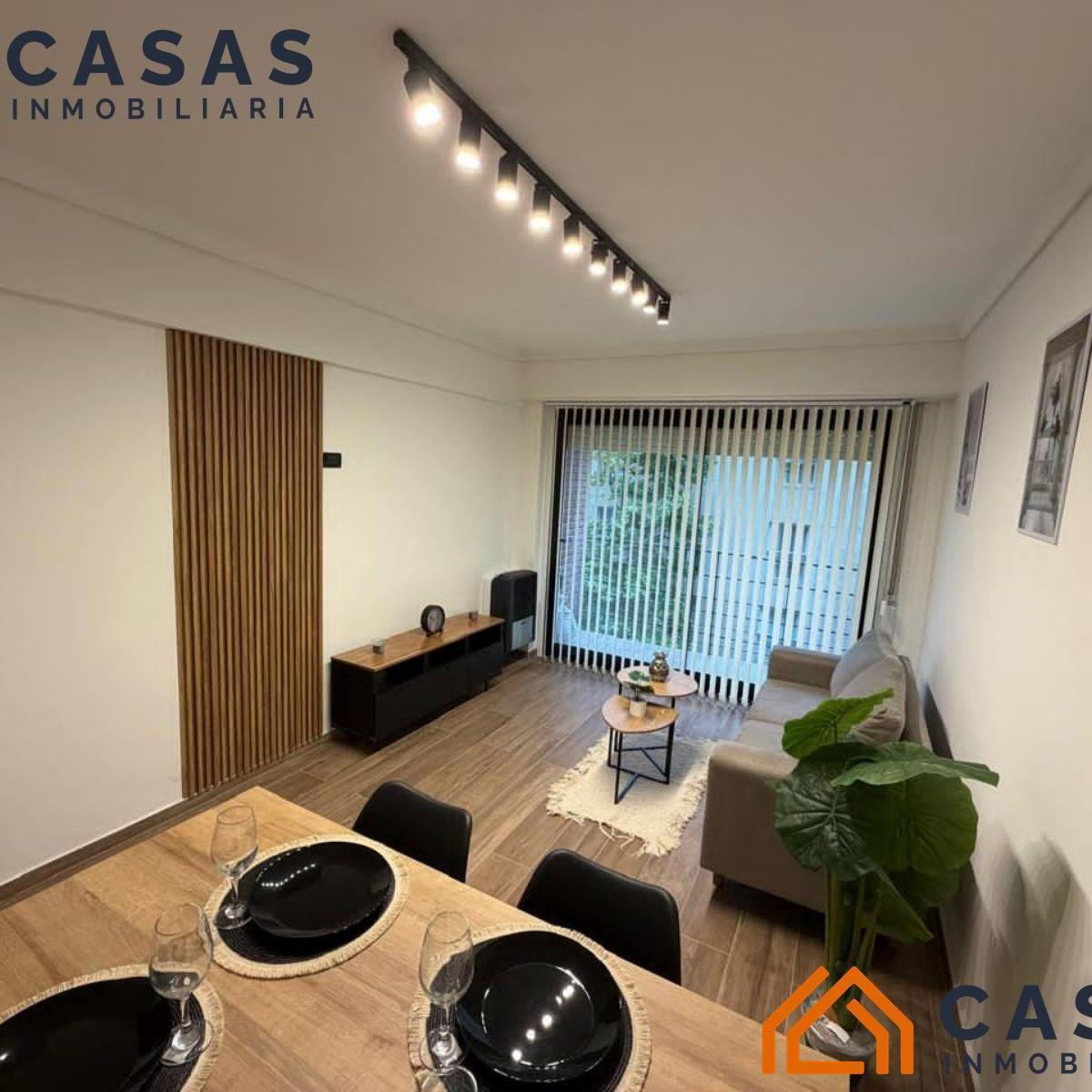 En venta departamento 2 ambientes con balcón saliente a la calle finamente reciclado
