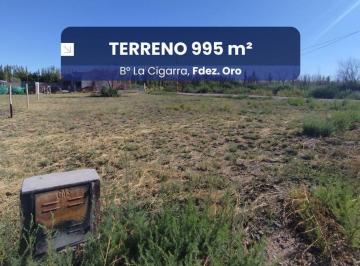 Terreno · 995m² · Terreno en Venta - B° La Cigarra - F. Oro