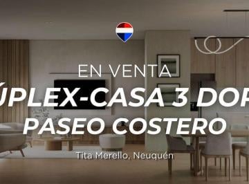 Casa · 135m² · 4 Ambientes · 2 Cocheras · Venta Duplex 3 Dorm. Confluencia Rural