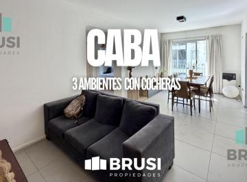 Departamento · 65m² · 3 Ambientes · 1 Cochera · Venta Departamento Tres Ambientes con Cochera - La Boca - Caba