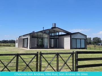 Casa · 210m² · 4 Ambientes · Casa en La Rienda, Chacras de San Andres, Villa Ruiz, San Andres de Giles, en Venta