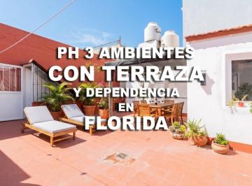 PH · 82m² · 3 Ambientes · PH 3 Ambientes con Terraza y Dependencia en Venta en Florida, Vicente López