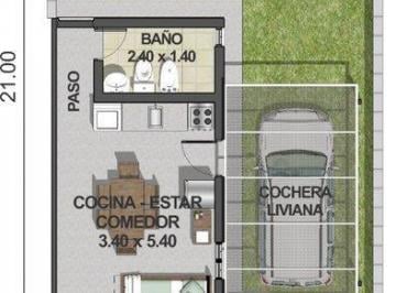 Casa · 30m² · 1 Ambiente · Venta Plan Horizonte