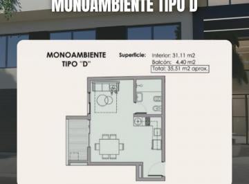 Departamento · 58m² · 2 Ambientes · Departamento en Corrientes