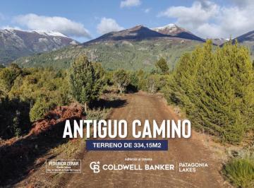 Terreno · 334m² · Venta Terreno de 334,15 m² Manzana 597, Uf15, en Loteo Antiguo Camino - Bariloche