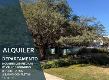 Departamento de 3 ambientes, Córdoba · Alquiler Departamento 3 Dorm. en Valle Escondido