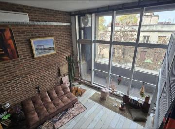 Departamento · 90m² · 2 Ambientes · 1 Cochera · Alquiler Loft con Entrepiso Molina Ciudad Barracas