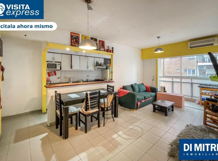 Depto 3 Amb La Boca con Balcón y 2 Dorm.