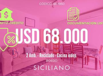 Departamento · 48m² · 2 Ambientes · Departamento en Boedo